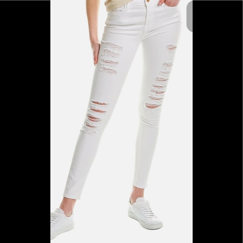 Frame Denim Ripped Jeans